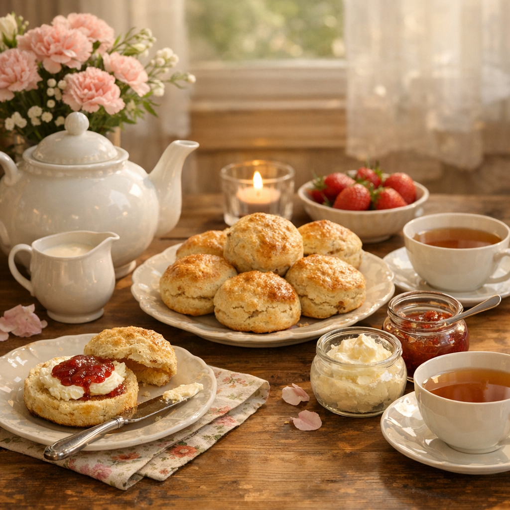 Afternoon Tea und Kuchen — Muttertag Erlebnis