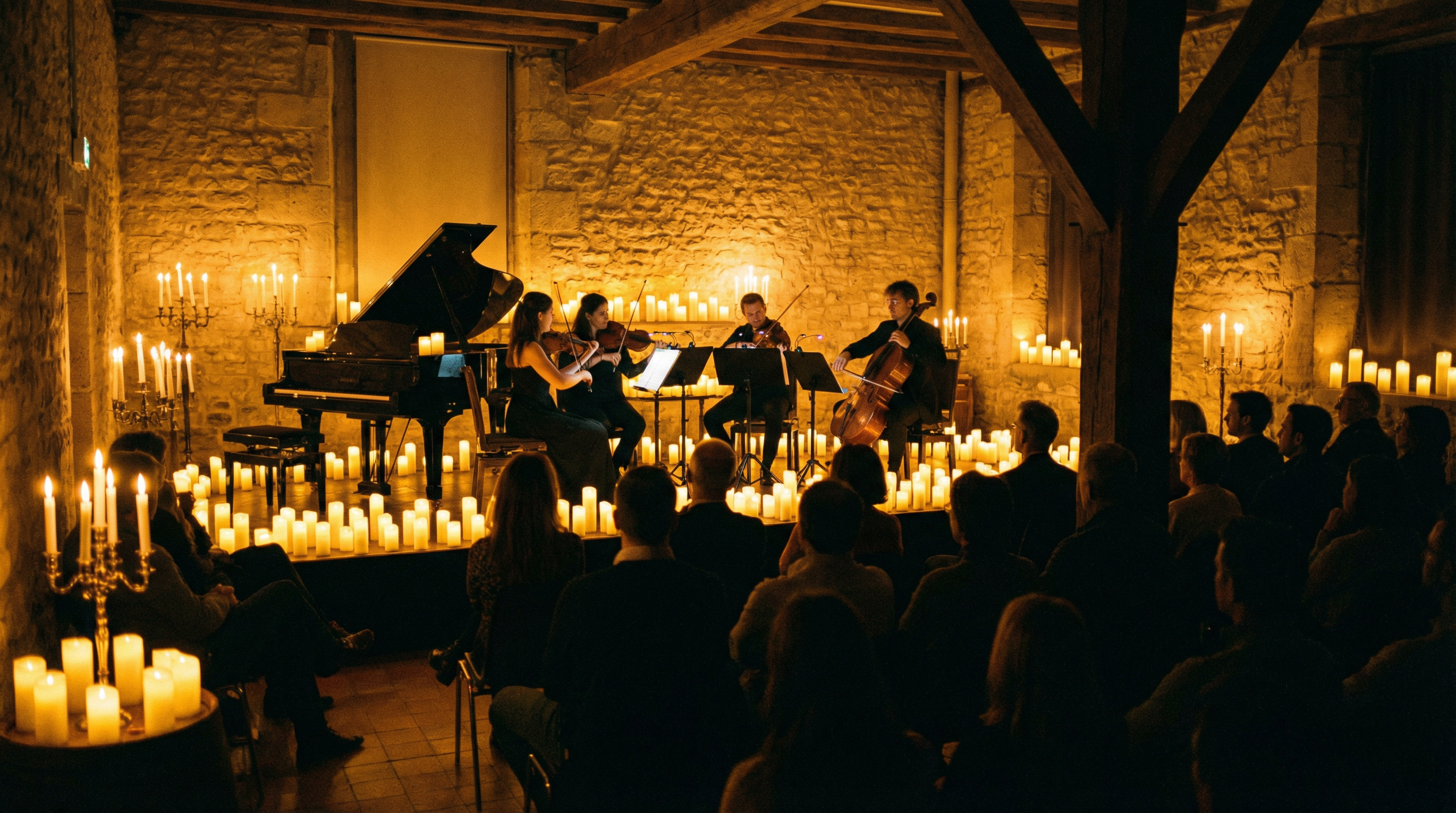 Workshops und Konzerte — Candlelight, Live-Musik